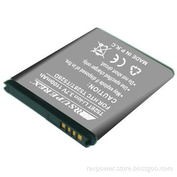 Lithium-ion Battery with 1,100mAh Capacity, 3.7V Voltage, Suitable for HTCT528